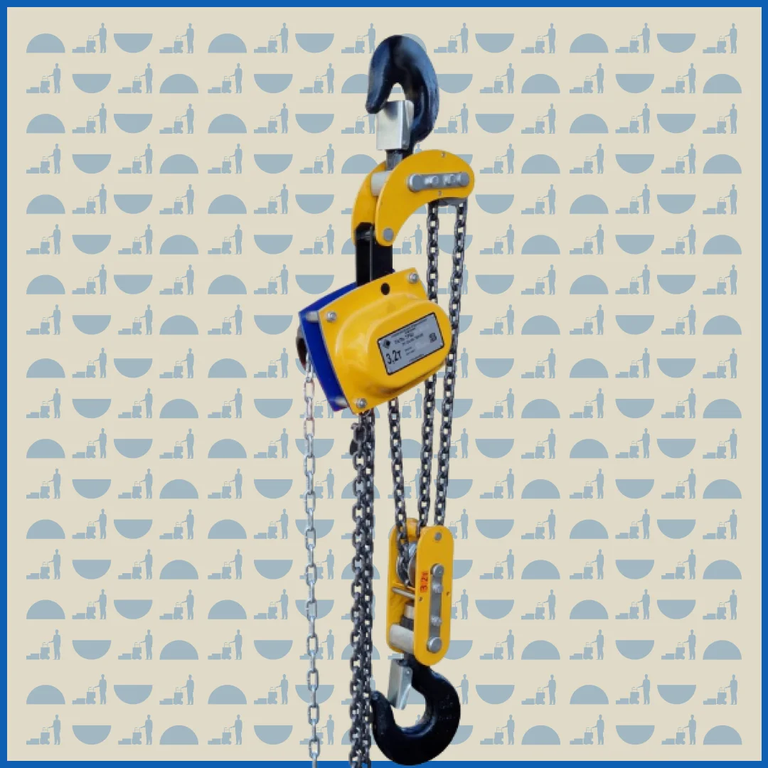 Таль ручная шестеренная HUNTERPARTS ТРШБУп-Ех-3,2 т 6 м
