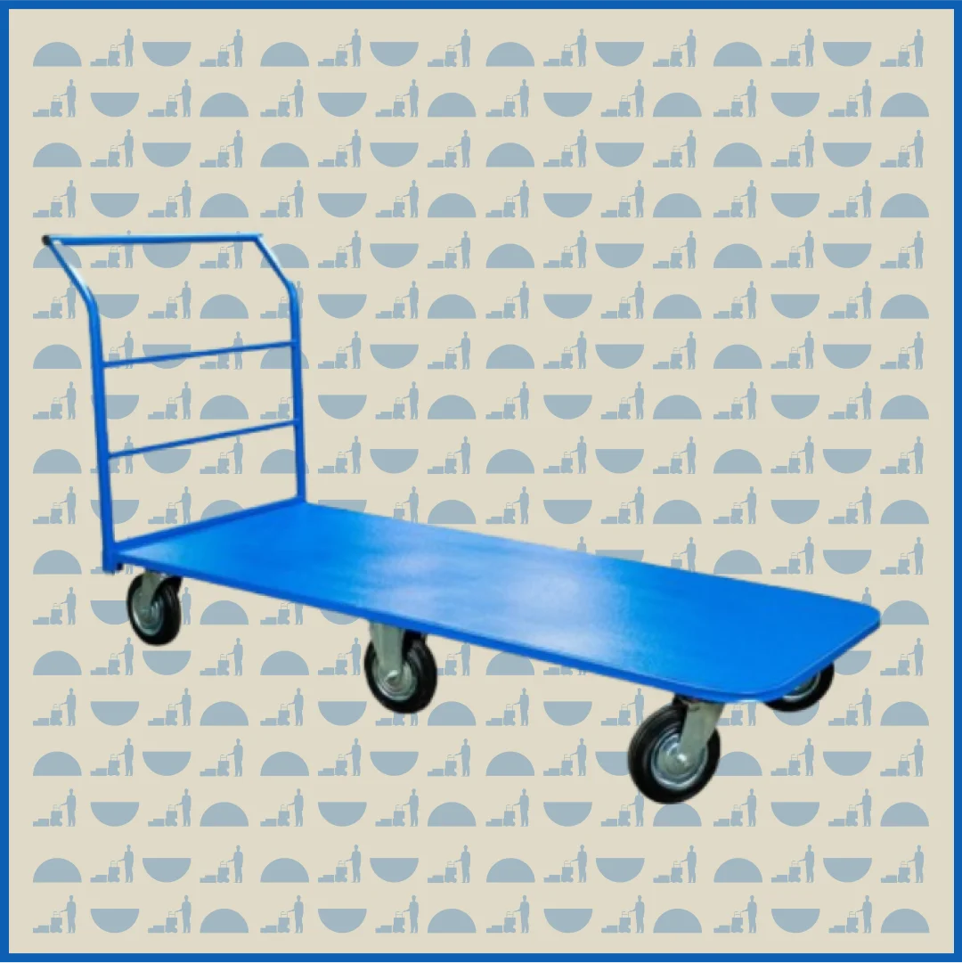 Тележка платформенная HUNTERPARTS ТП-5 (750х1800) г/п 555 кг (200 мм)