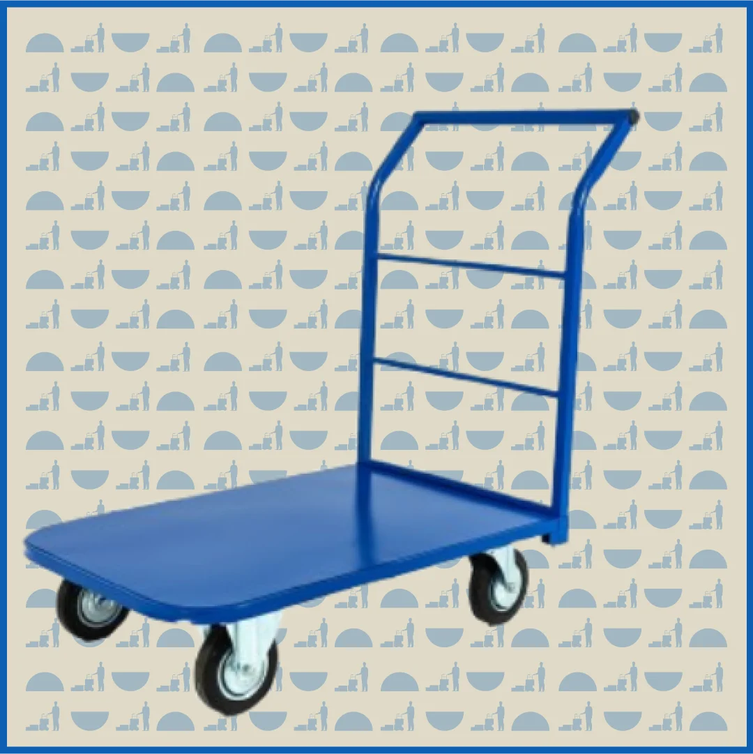 Тележка платформенная HUNTERPARTS ТП-6 (800х1200) г/п 555 кг (200 мм)