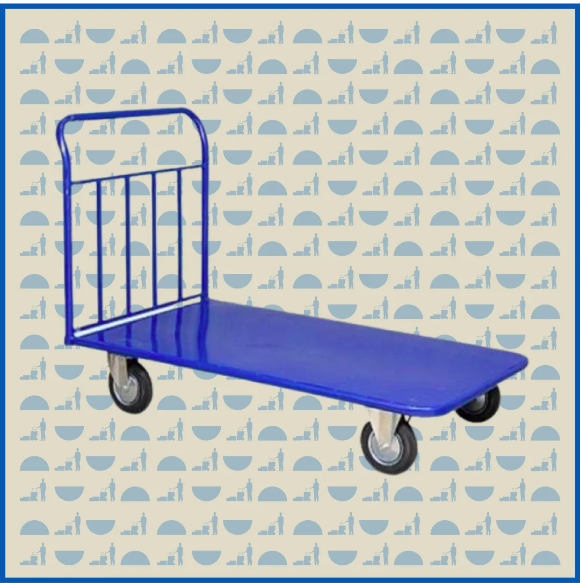 Тележка платформенная HUNTERPARTS ТП 600 (800х1200) (без колес)