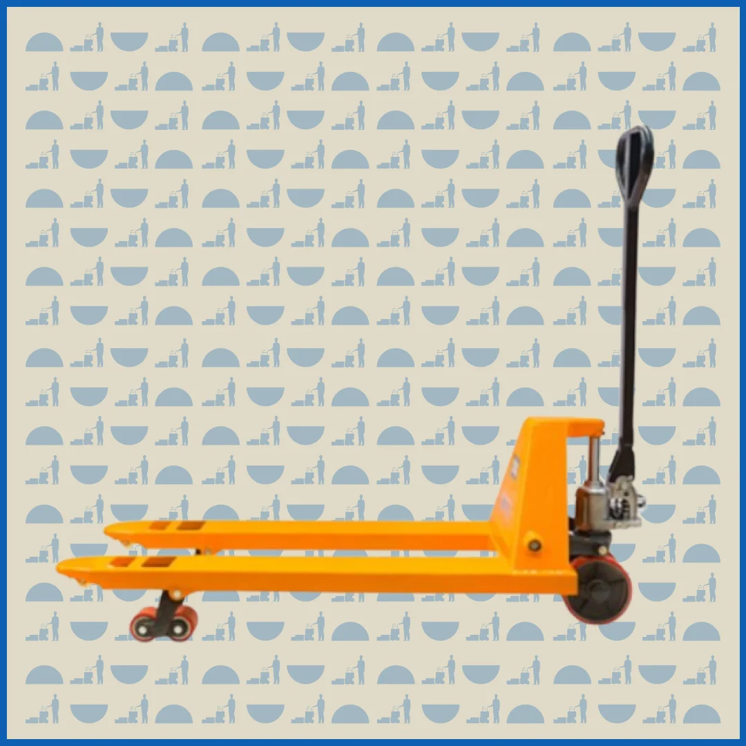 Тележка гидравлическая HUNTERPARTS 2500 кг 1500 мм RHP(J) (полиуретановые колеса)