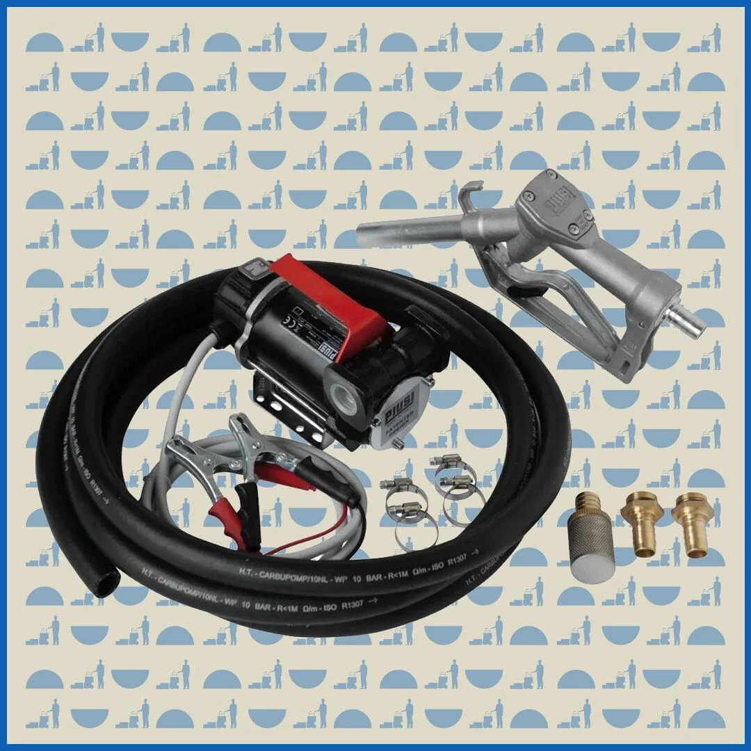 Комплект Мобильный для перекачки ДТ (мех. пистолет) - Battery Kit 3000 INLINE 12V, PIUSI