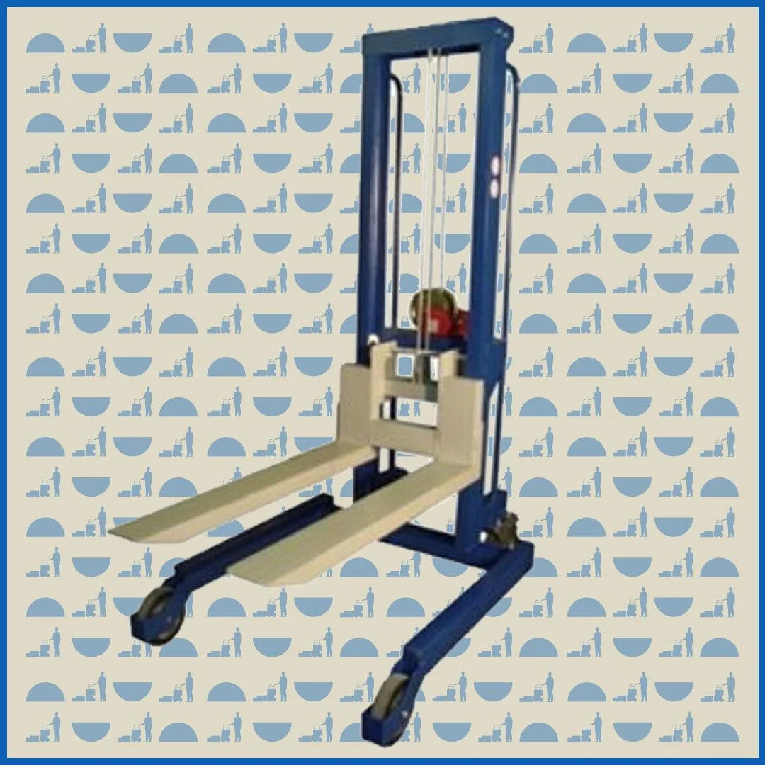 Штабелер ручной 0,5 т 1,6 м HUNTERPARTS HWS с лебедкой