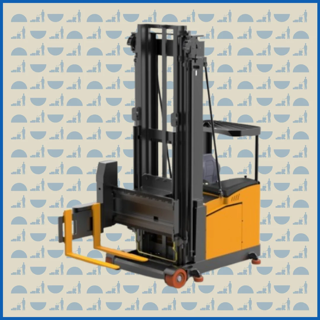 Штабелер самоходный 1,5 т 8,0 м HUNTERPARTS OPD15 узкопроходный с фиксированной кабиной