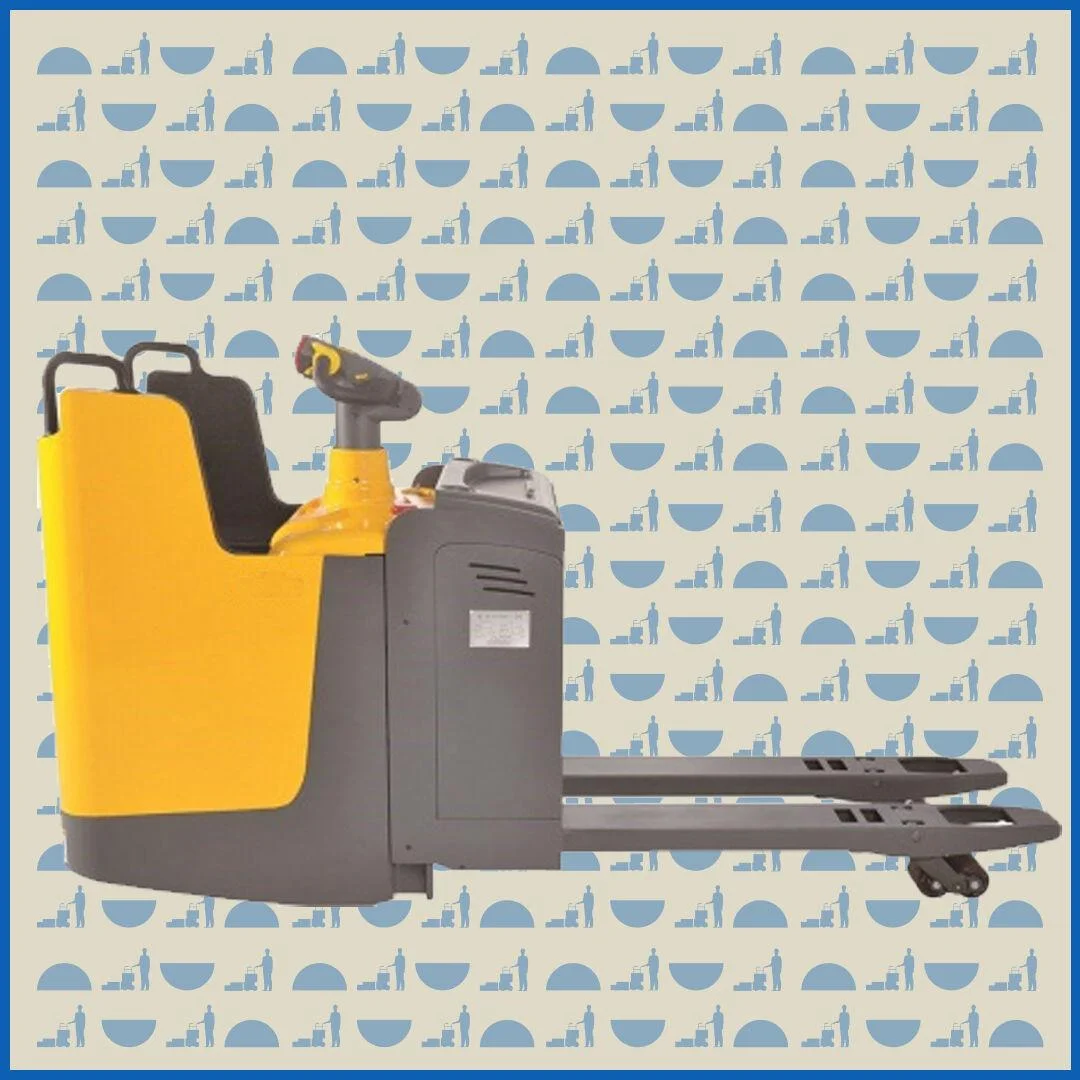 Тележка электрическая 2000 кг 1150 мм HUNTERPARTS CBD20L с закрытой платформой
