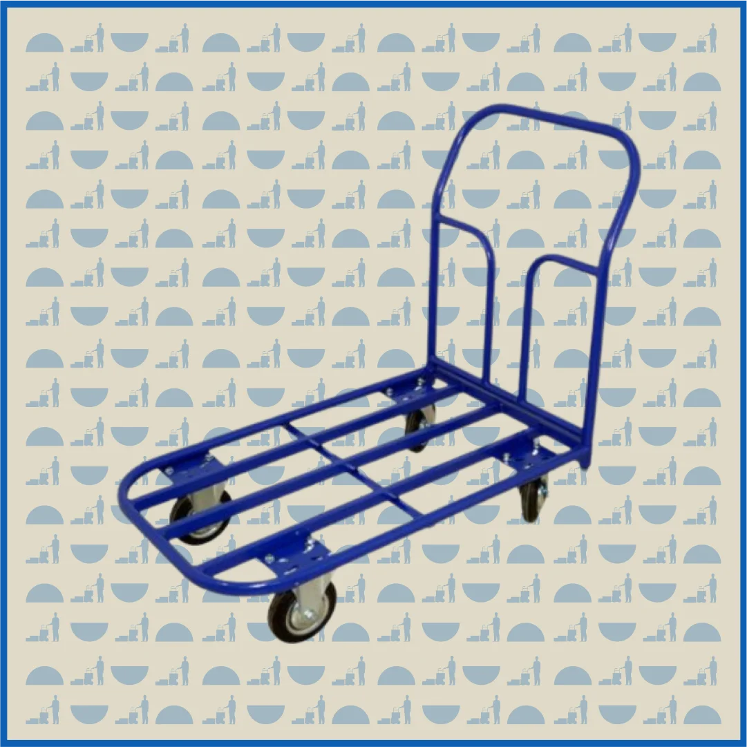 Тележка платформенная HUNTERPARTS ТП-К 700 каркасная (800х1400) (без колес)