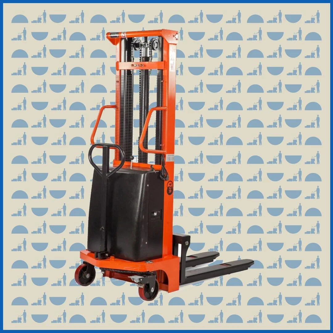 Штабелер гидравлический с электроподъемом 1,5 т 2,5 м TOR HUNTERPARTS CTD15/25