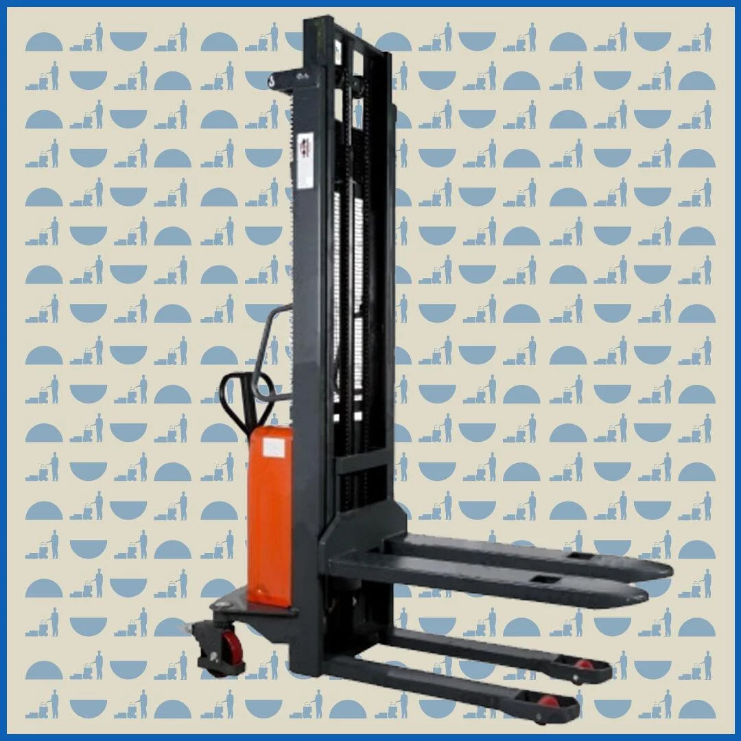 Штабелер с электроподъемом HUNTERPARTS в/п 1600мм; г/п 1500кг