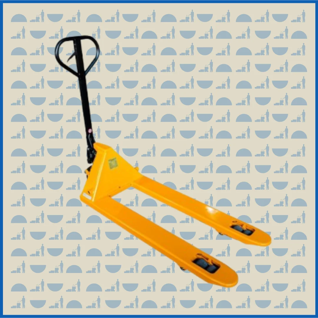 Тележка гидравлическая HUNTERPARTS 2500 кг 1150 мм DF-III (полиуретановые колеса)