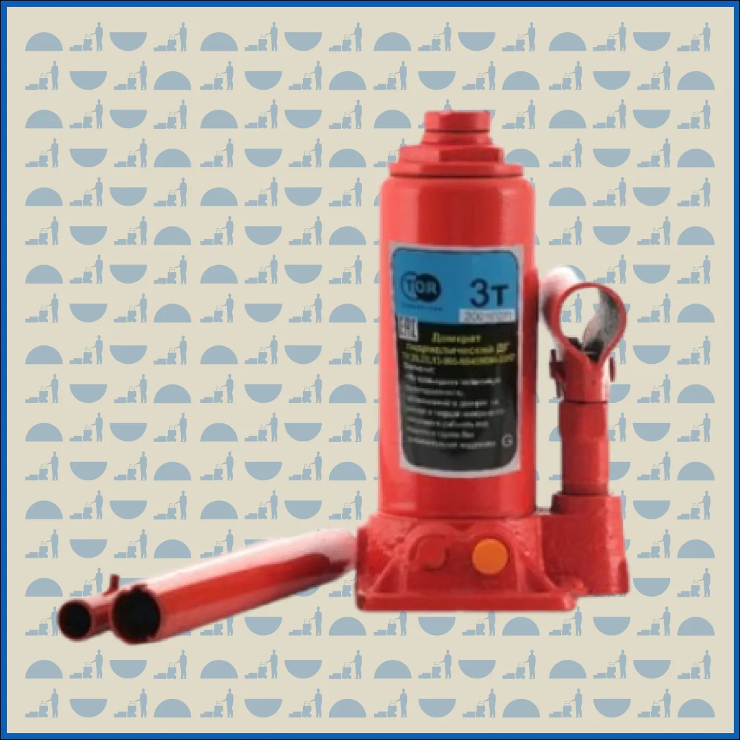 Домкрат гидравлический HUNTERPARTS ДГ-CT г/п 3,0 т (ST0303)